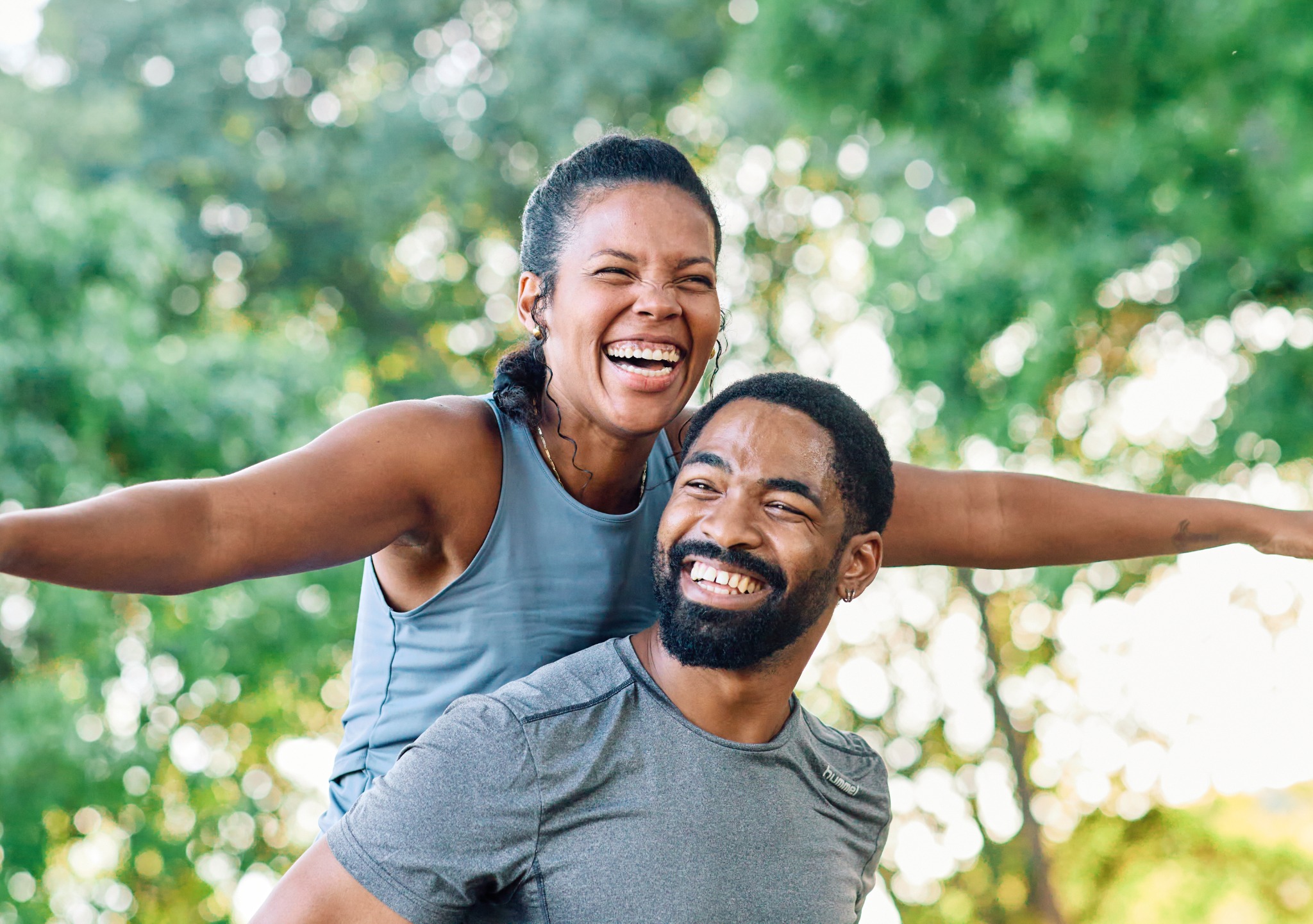 Illustrative adult enjoying activity associated with joints health